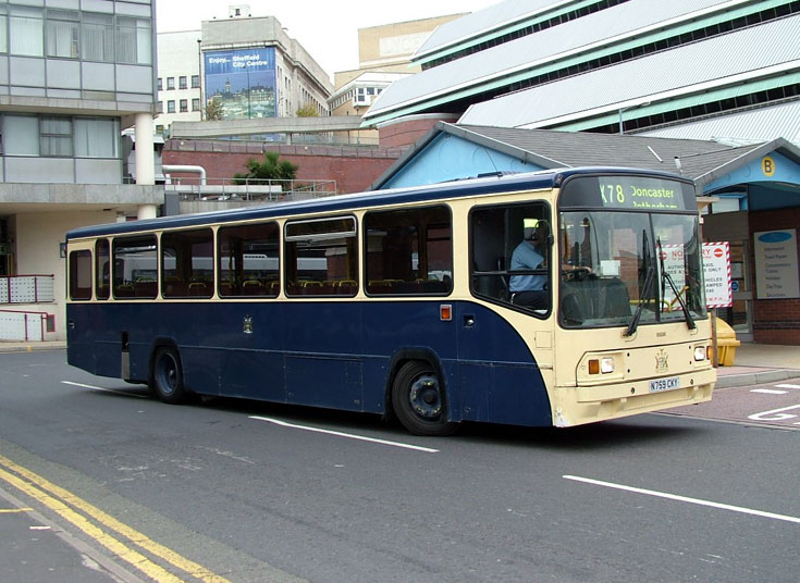Bus line X78 Doncaster, England