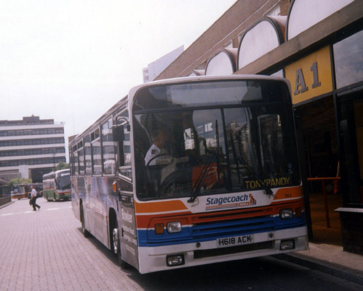 Stagecoach bus to Tonypandy, Mid Glamorgan