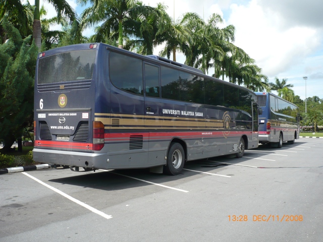 Hino coaches Malaysia Sabah University