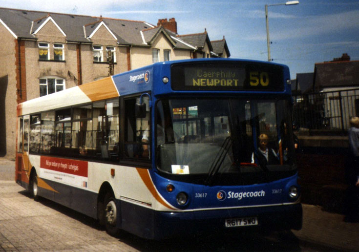 Stagecoach MAN bus line 50 Caerphilly Newport