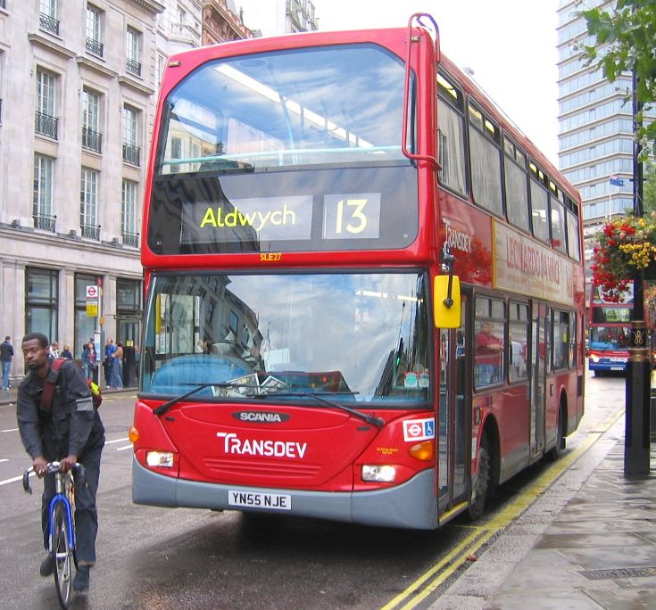 Transdev Scania double decker bus