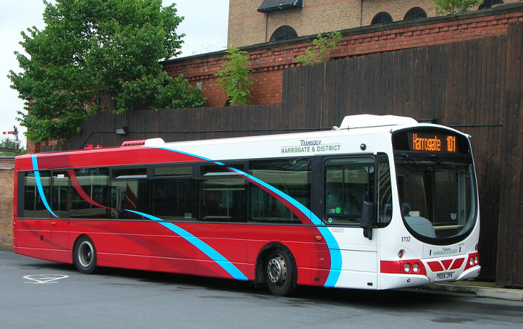 Photo of Volvo B7RLE low floor bus