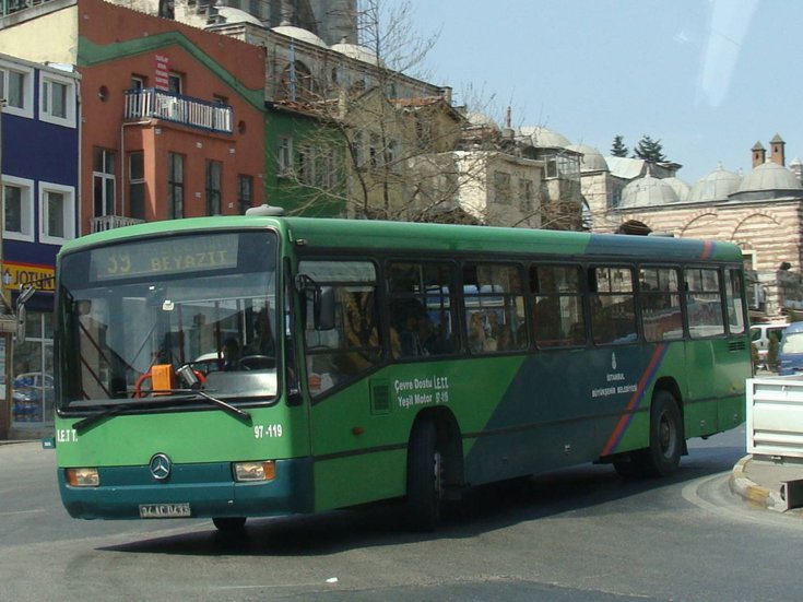 Istanbul's IETT bus 97-119