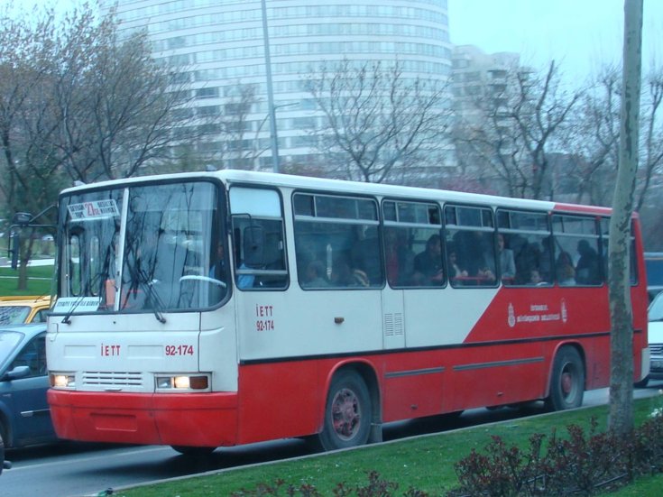 Unknown make bus in Istanbul