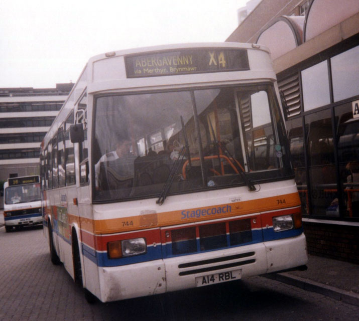 Stagecoach line X4 to Abergavenny