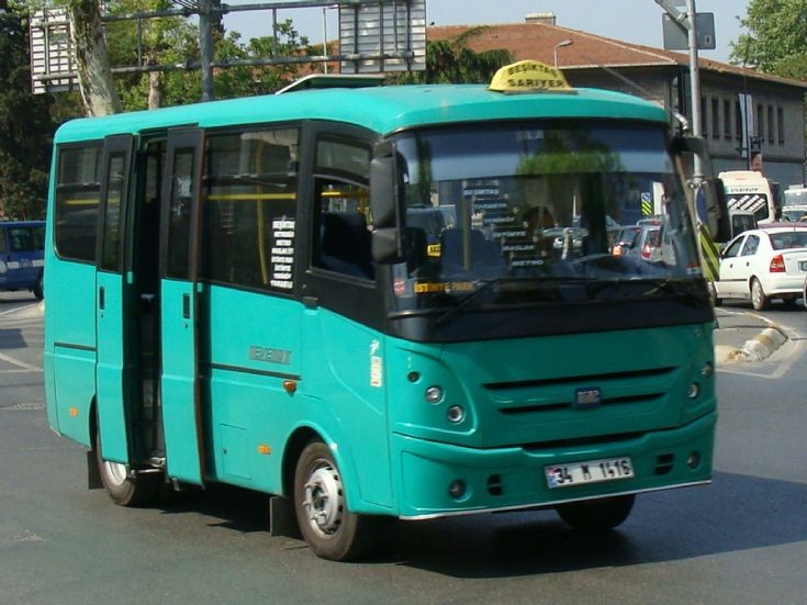 BMC mini bus in Istanbul
