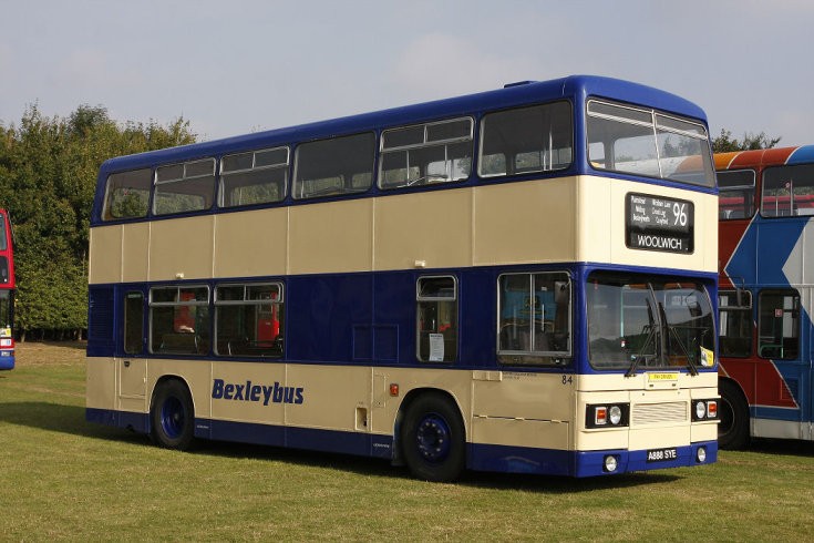 Bexleybus Leyland Titan double deck bus