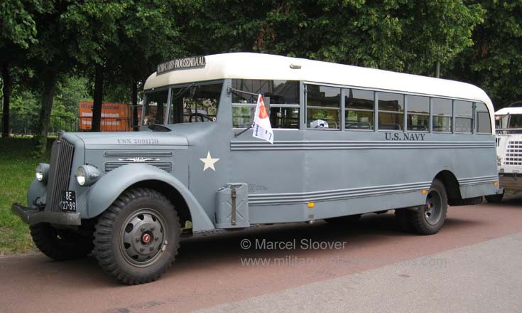 Historic US Navy bus