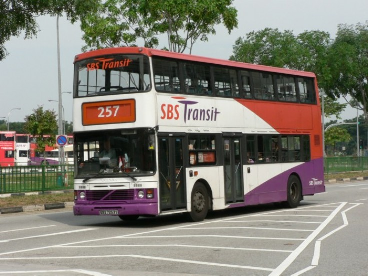 Bus and Coach Photos - SBS Transit Volvo Olympian