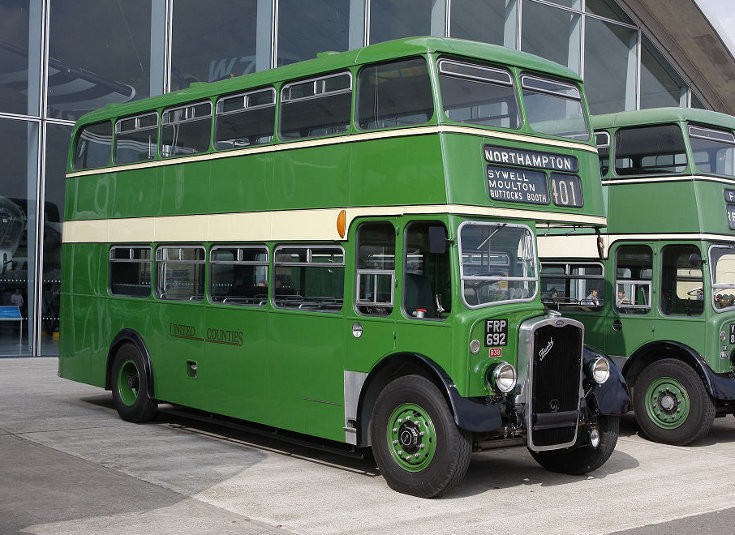 United Counties classic bus
