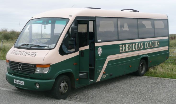 Hebridean Coaches Mercedes D814