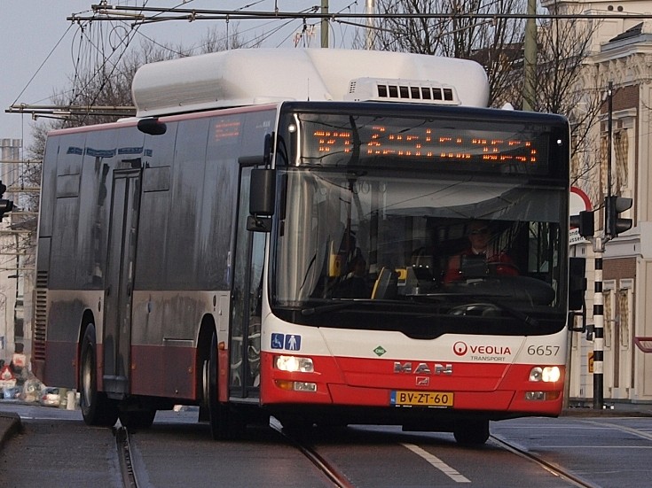 MAN bus of Veolia transport, car 6657