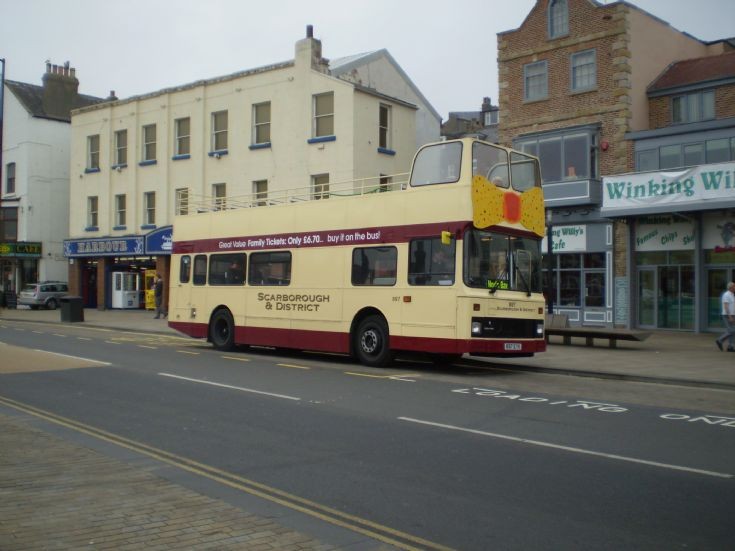 Open top Leyland Scarborough & District