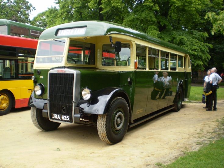 1947 LEYLAND single deck bus