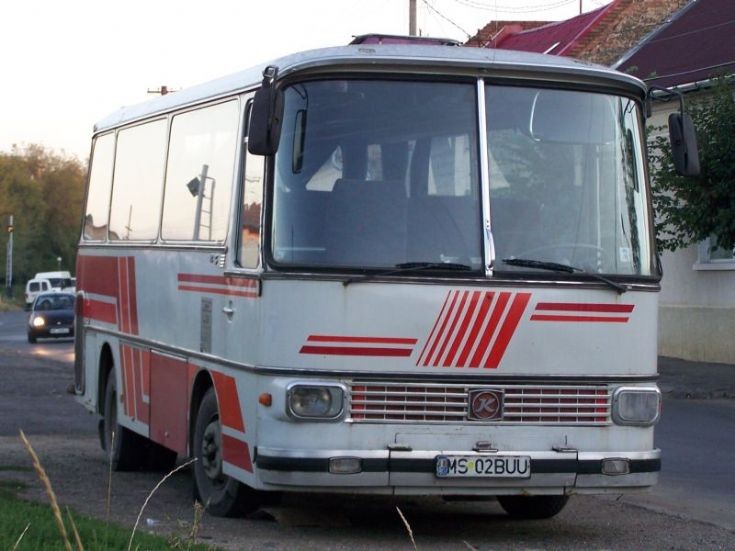 Setra S80 in Targu Mures, Romania