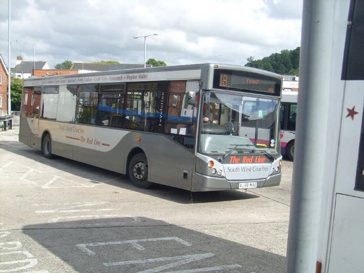 South West Coaches AJ58 WAE