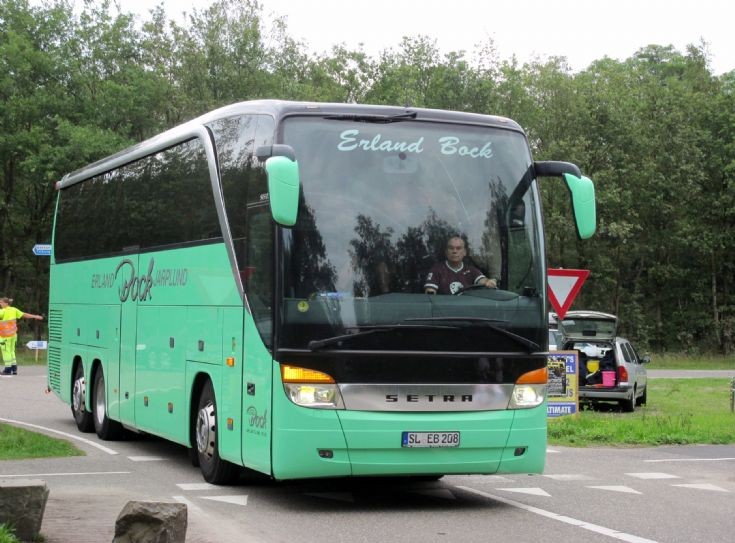 Setra coach of Erland Bock