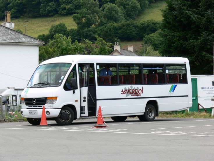 VX57 GYT at Buckfastleigh
