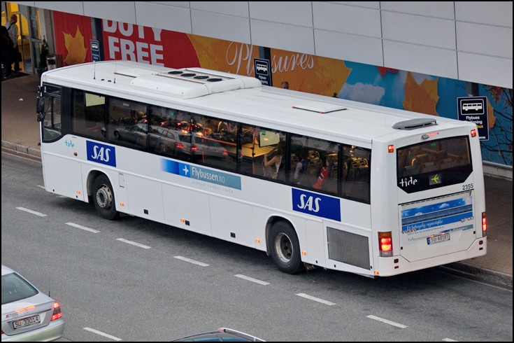 Bergen Airport Flesland shuttle bus