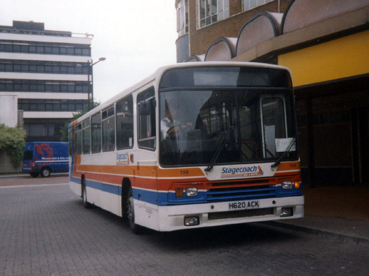 Stagecoach Red & White bus 798 at station