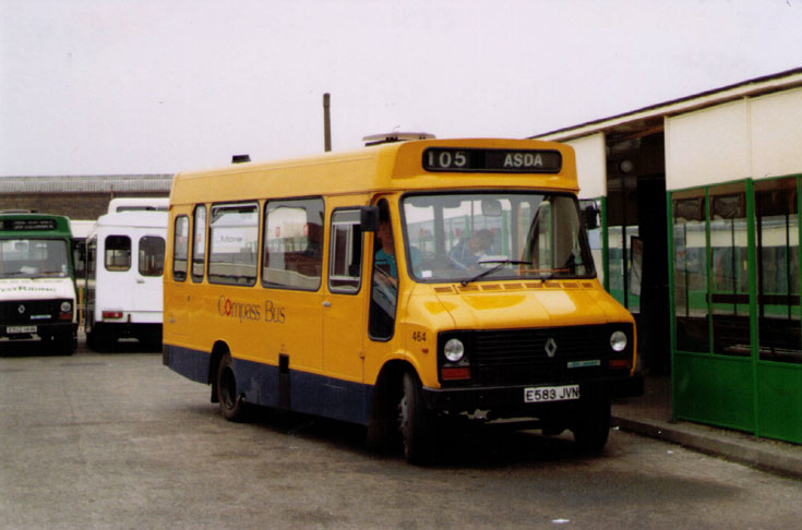 Compass Bus 464 at Wakefield line 105 Asda