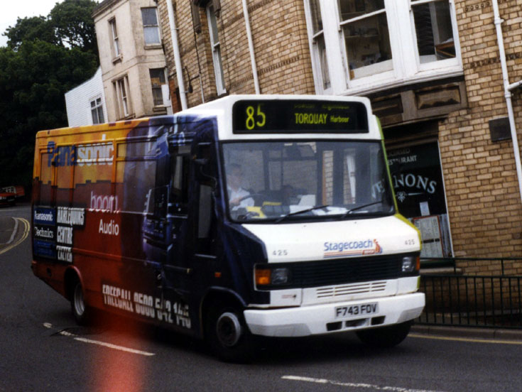 Stagecoach Mercedes-Benz bus to Torquay