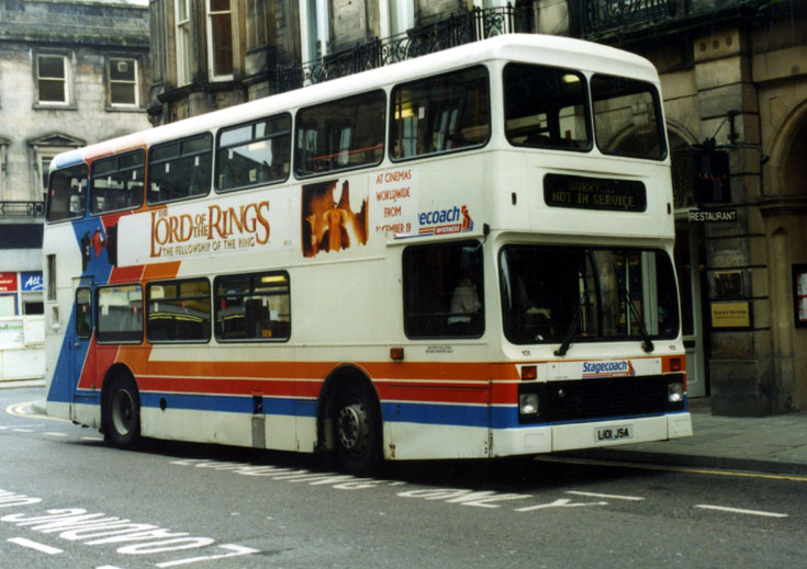Stagecoach double-decker bus in Inverness