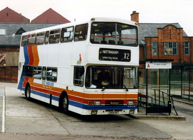 Stagecoach East Midland Leyland double-decker