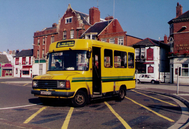 Ford Transit mini bus C893GYD