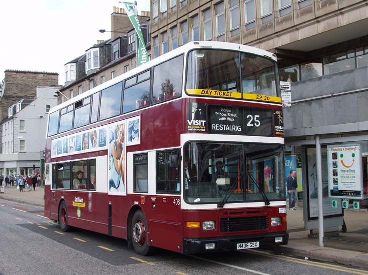 Lothian double-decker line 25 Restalrig, Edinburgh