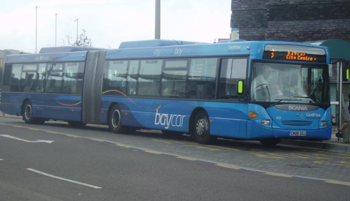 Cardiff Bus Baycar CN06GDJ