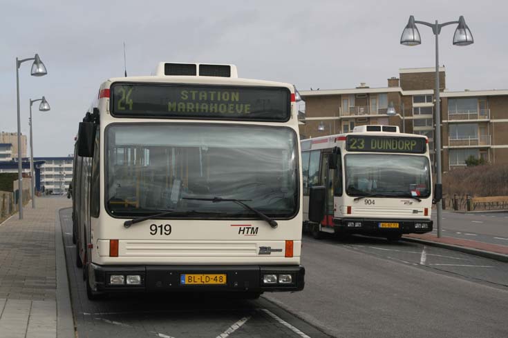 HTM 919 and HTM 904 at Kijkduin