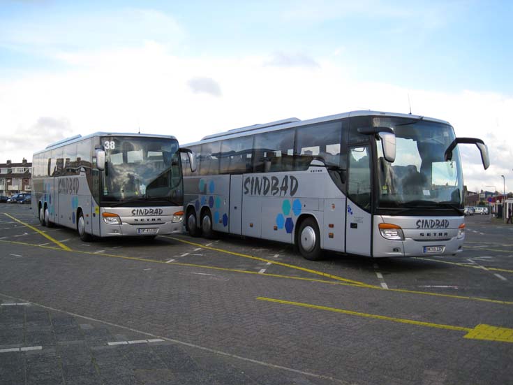 Two Setra coaches from Sinbad