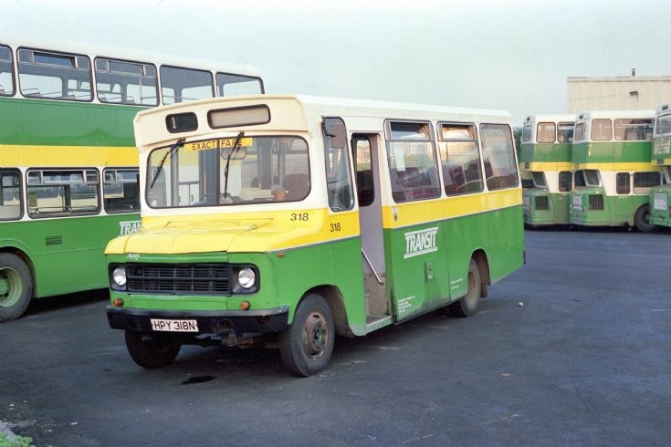 Ford 'A' series (HPY318N) Cleveland Transit.
