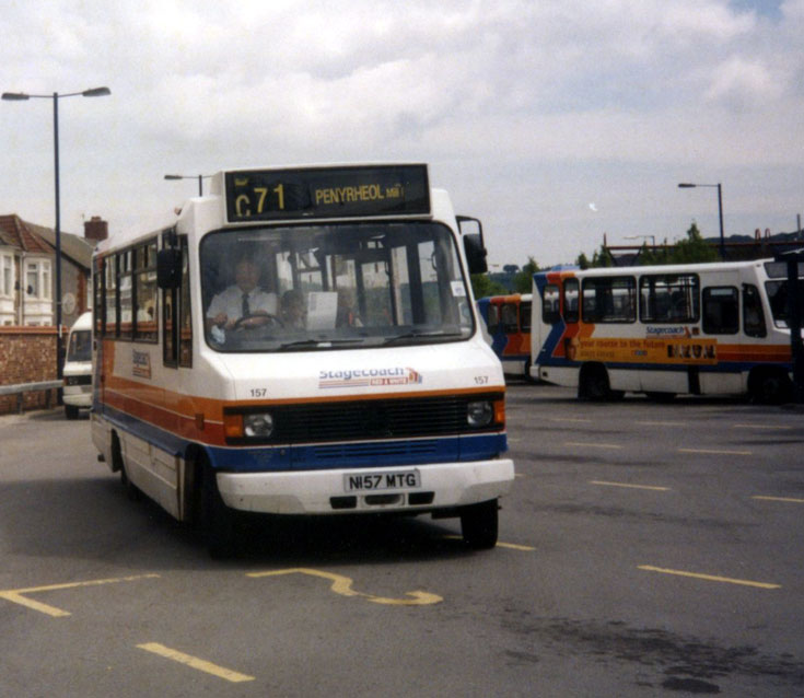 Stagecoach mini bus line C71 Penyrheol