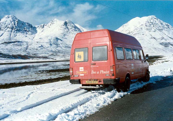 Elgol, Isle of Skye, Postbus