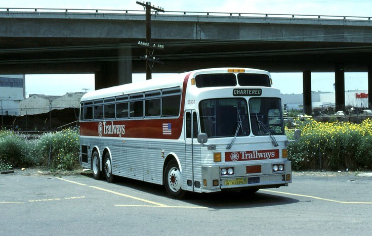 Trailways Eagle coach