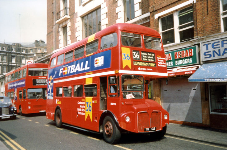 AEC Routemaster double deck bus