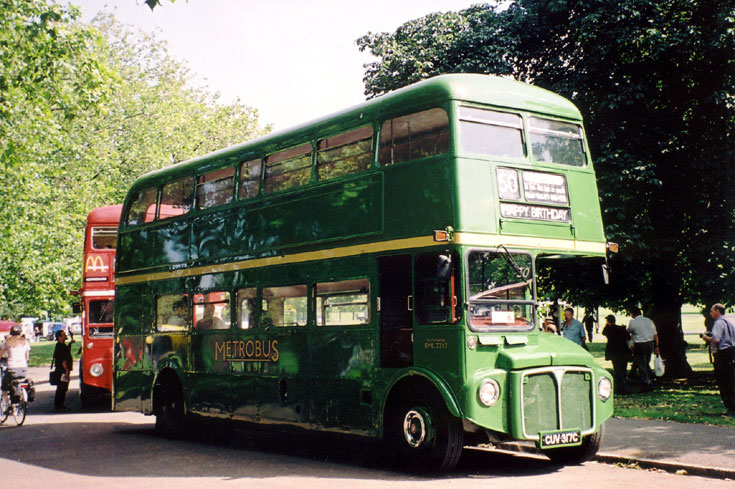 Photo of Metrobus double decker AEC Routemaster