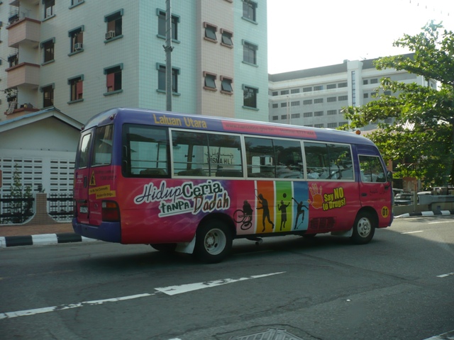 Toyota Coaster 22 seater bus-North Route